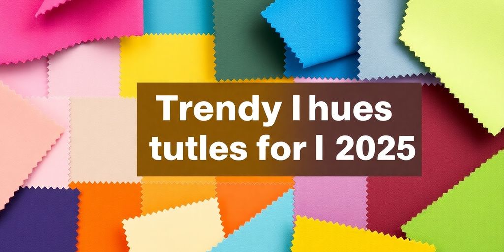 Exploring Trendy Color Palette Ideas for 2025: A Guide to Inspire Your Creativity
